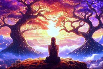 把自己的人类存在带入当下的平静与和平中